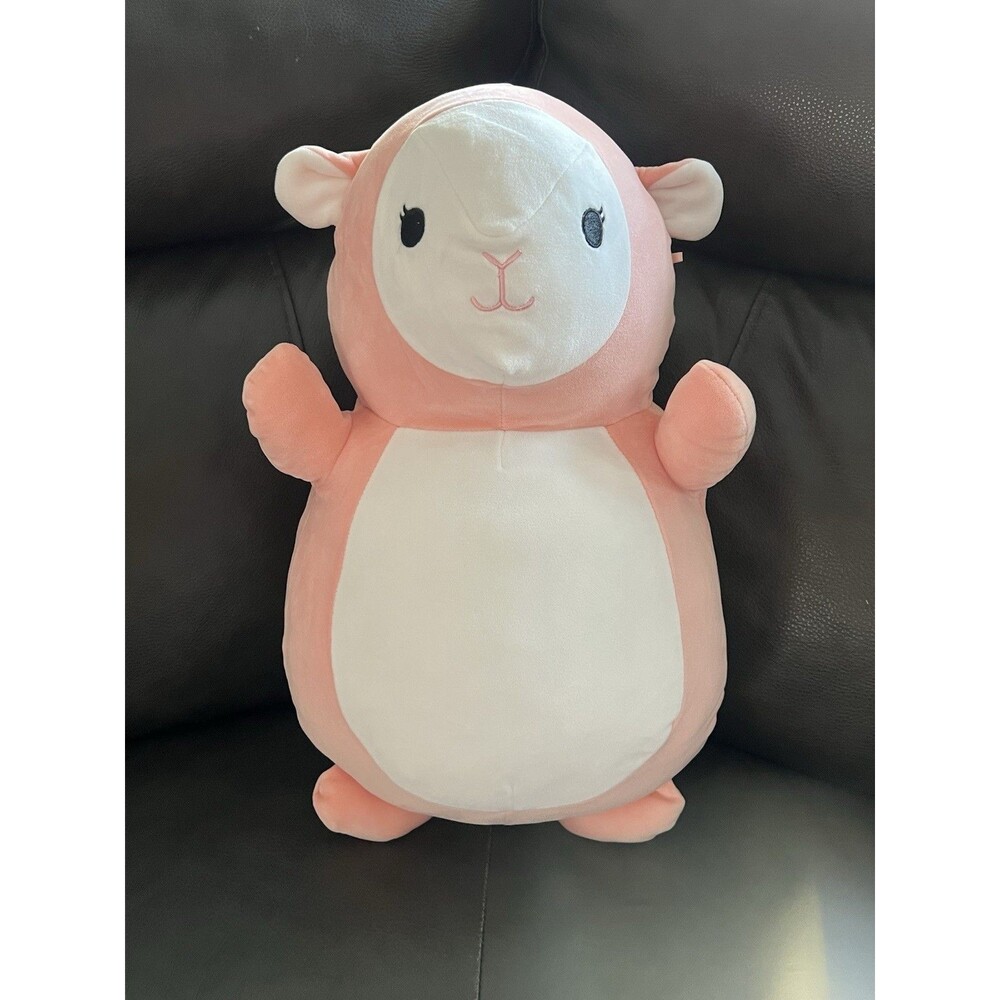 By Squishmallows Elsa The Pink 18” Plush Lamb Hug Mees Easter HUGMEES